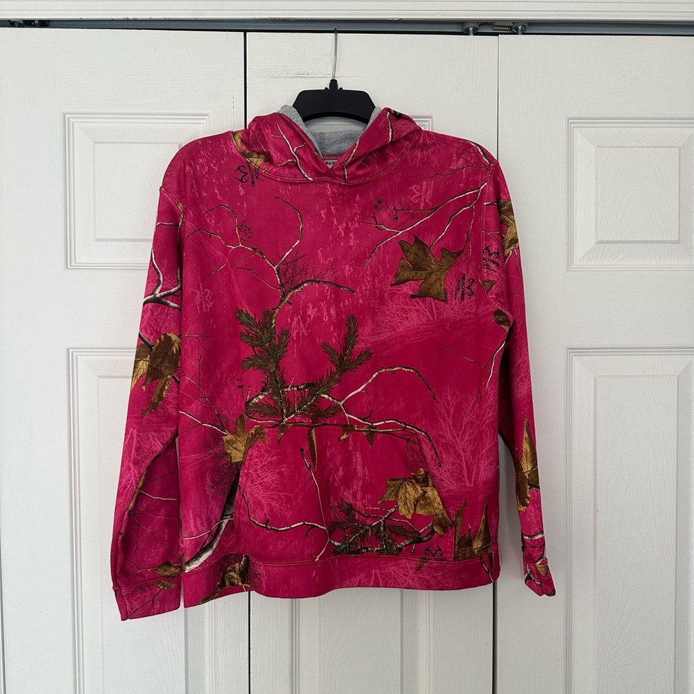 Realtree Pink Fleece Hoodie